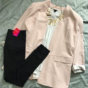 NWOT Halogen (Nordstrom) pink blazer, XL